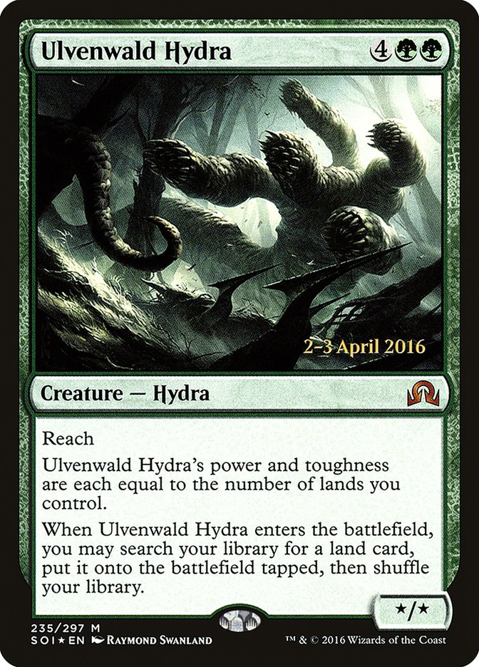 Ulvenwald Hydra [Shadows over Innistrad Prerelease Promos] | Pandora's Boox