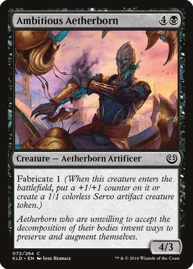 Ambitious Aetherborn [Kaladesh] | Pandora's Boox
