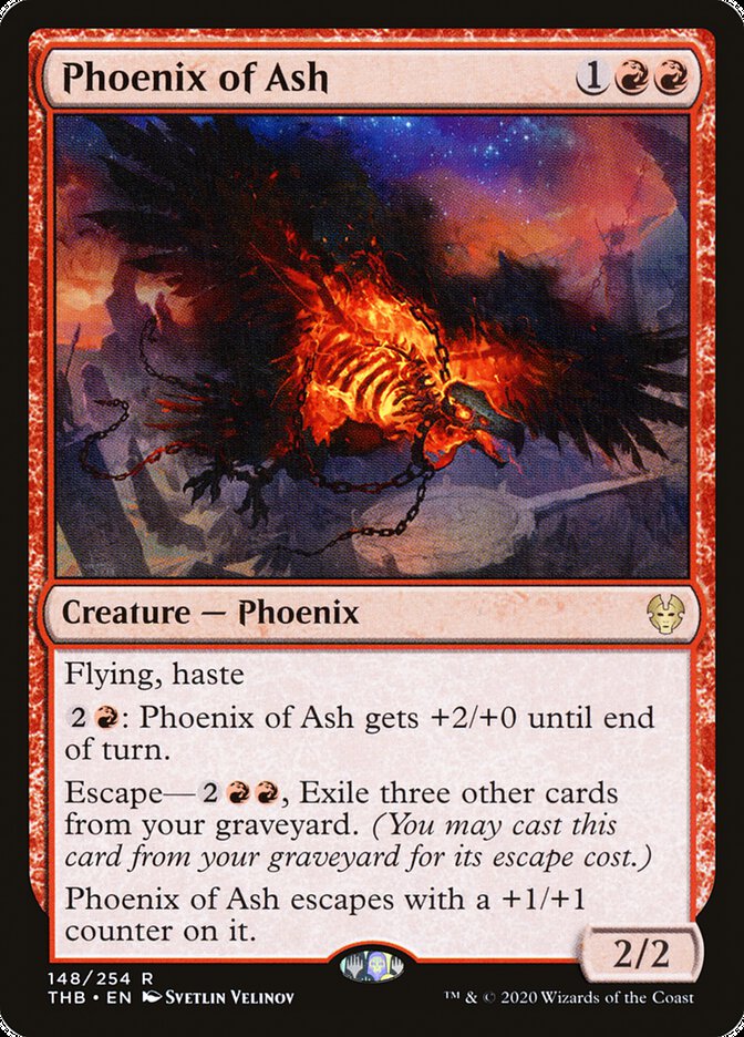 Phoenix of Ash [Theros Beyond Death] | Pandora's Boox