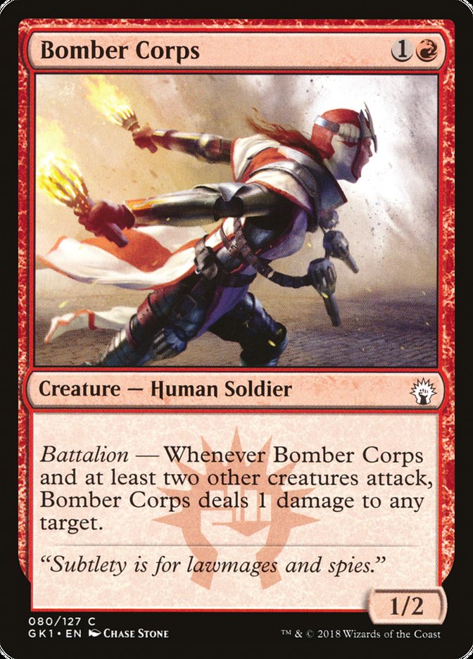 Bomber Corps [Guilds of Ravnica Guild Kit] | Pandora's Boox