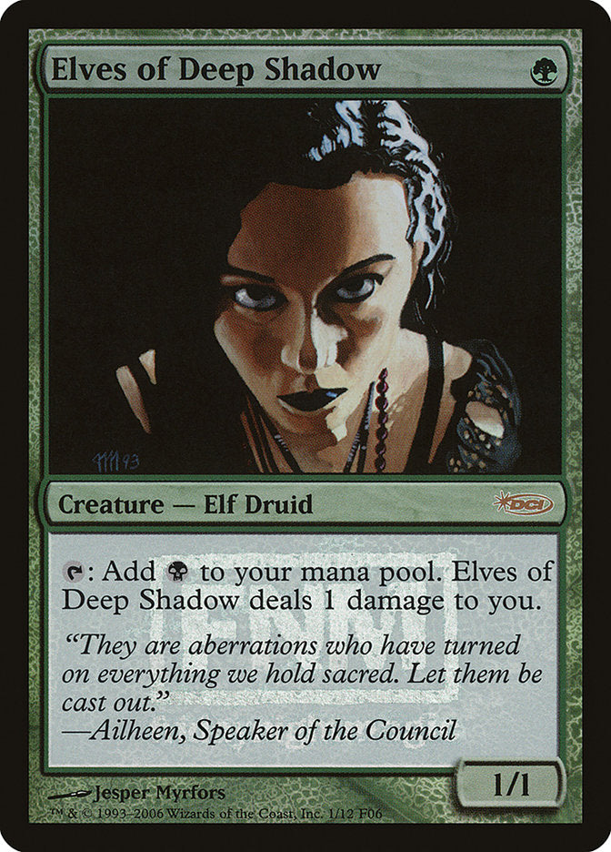 Elves of Deep Shadow [Friday Night Magic 2006] | Pandora's Boox