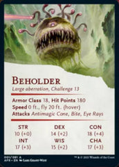 Beholder Art Card [Dungeons & Dragons: Adventures in the Forgotten Realms Art Series] | Pandora's Boox
