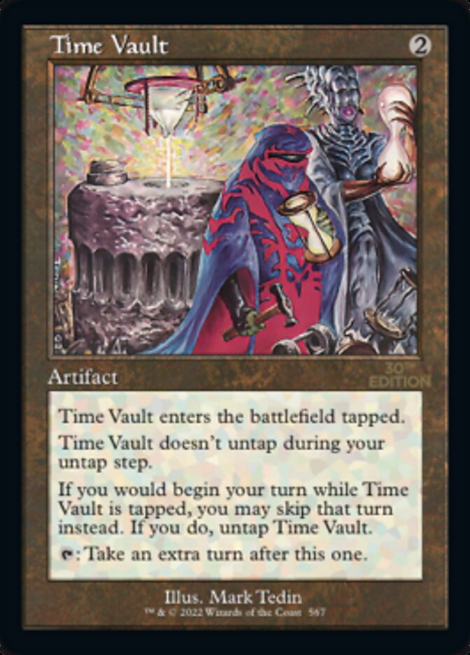 マジック：ザ・ギャザリング MTG Time Vault 30th anniversary edition Time Vault · Vintage Masters (VMA) #287 · Scryfall Magic The