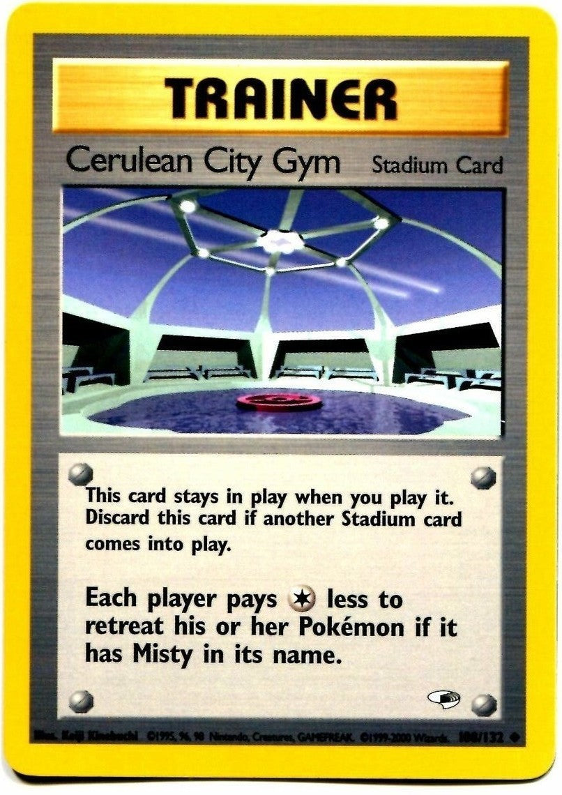 Cerulean City Gym (108/132) [Gym Heroes Unlimited] | Pandora's Boox
