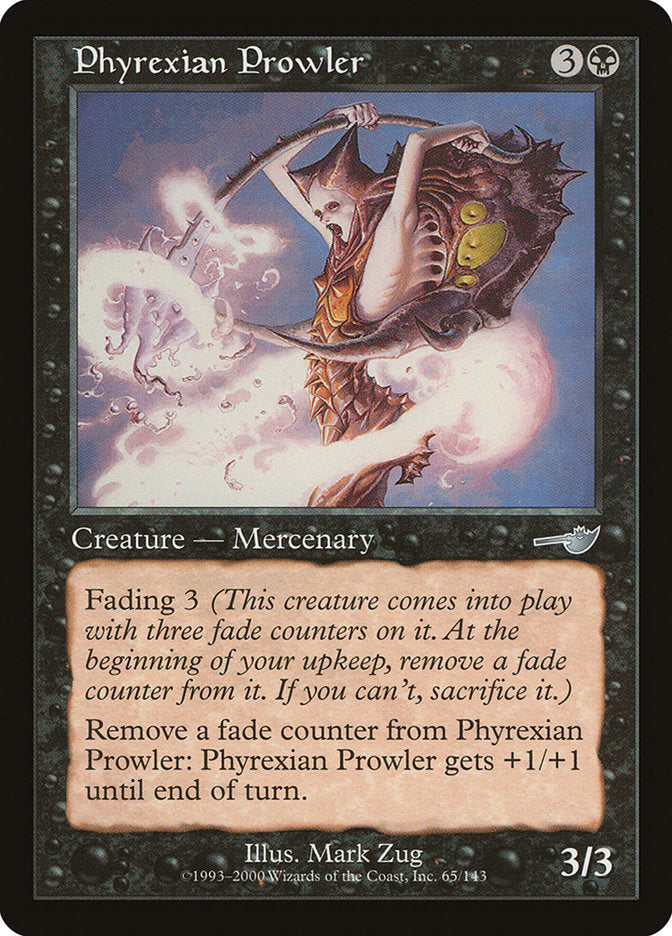 Phyrexian Prowler [Nemesis] | Pandora's Boox