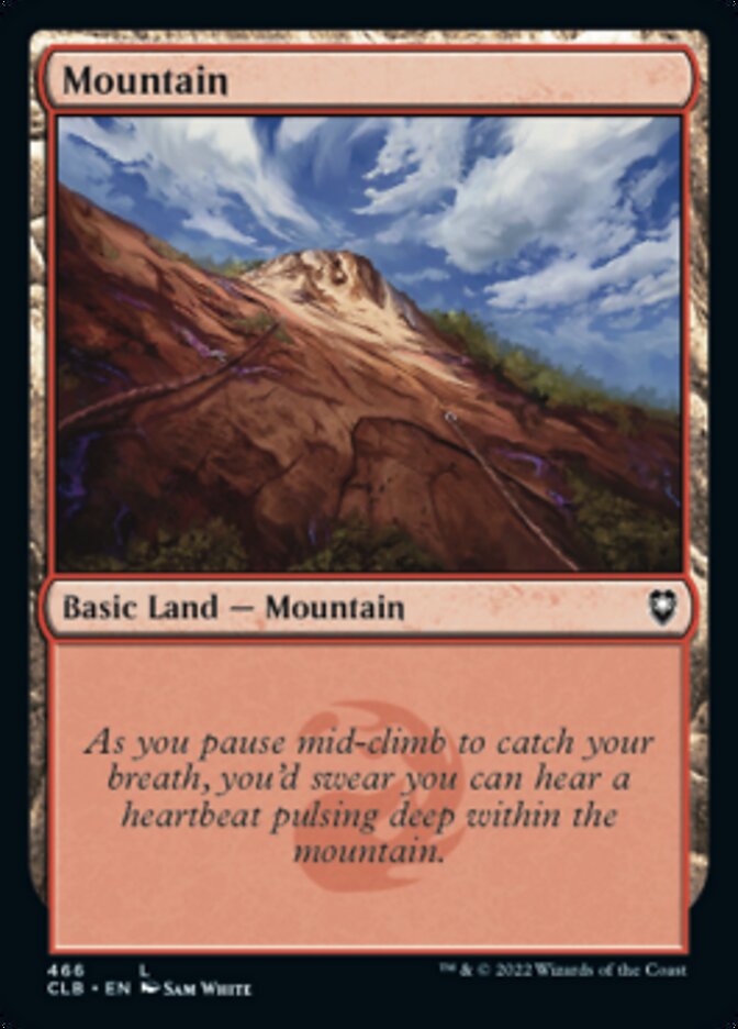 Mountain (466) [Commander Legends: Battle for Baldur's Gate] | Pandora's Boox