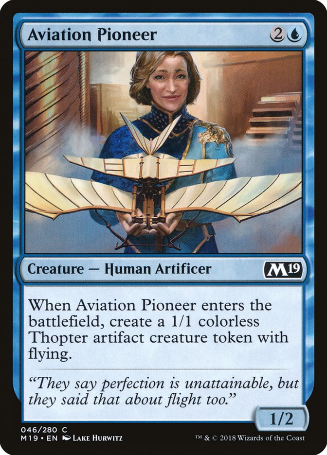 Aviation Pioneer [Core Set 2019] | Pandora's Boox