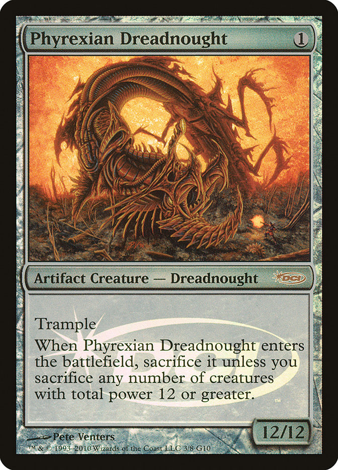 Phyrexian Dreadnought [Judge Gift Cards 2010] | Pandora's Boox