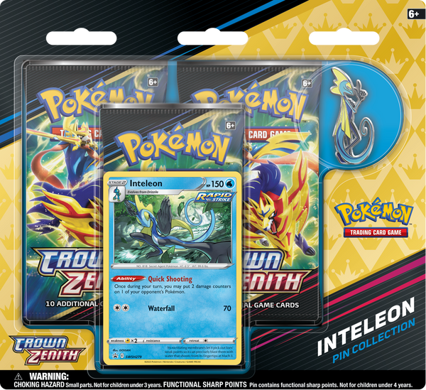 Pokemon Crown Zenith Pin Collection
