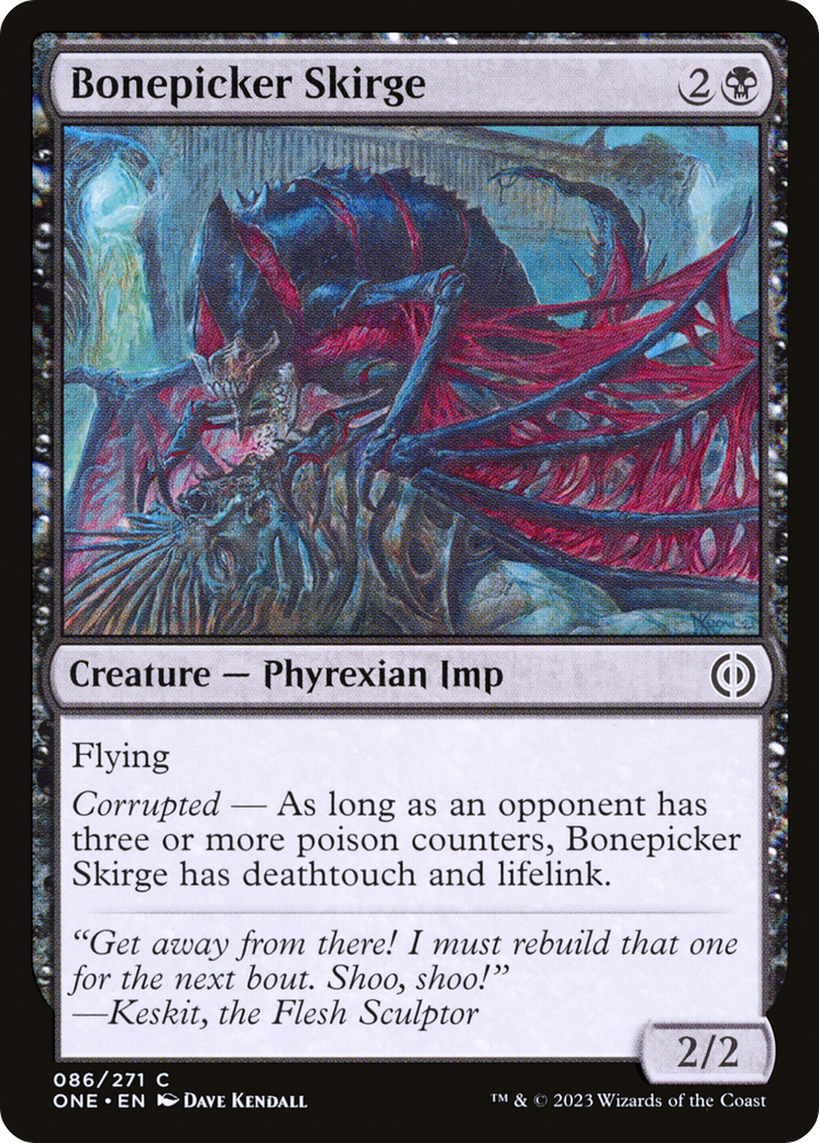 Bonepicker Skirge [Phyrexia: All Will Be One] | Pandora's Boox