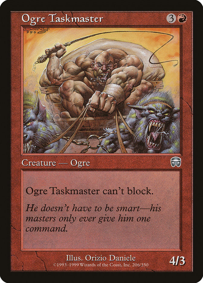 Ogre Taskmaster [Mercadian Masques] | Pandora's Boox