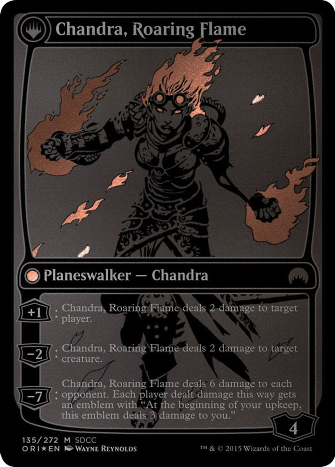 Chandra, Fire of Kaladesh // Chandra, Roaring Flame [San Diego Comic-Con 2015] | Pandora's Boox