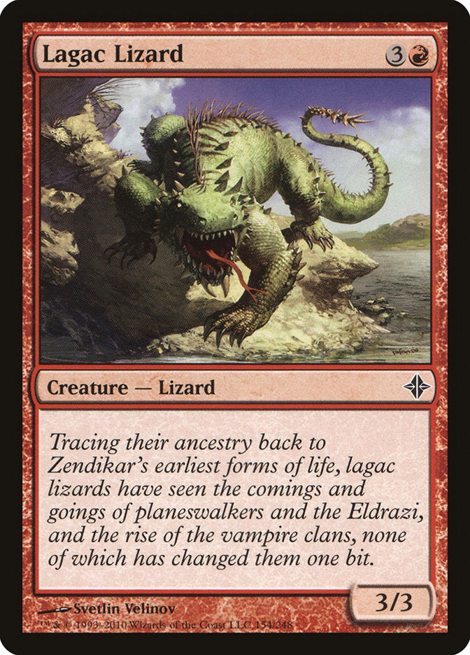 Lagac Lizard [Rise of the Eldrazi] | Pandora's Boox