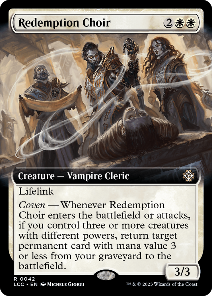 Redemption Choir (Extended Art) [The Lost Caverns of Ixalan Commander] | Pandora's Boox