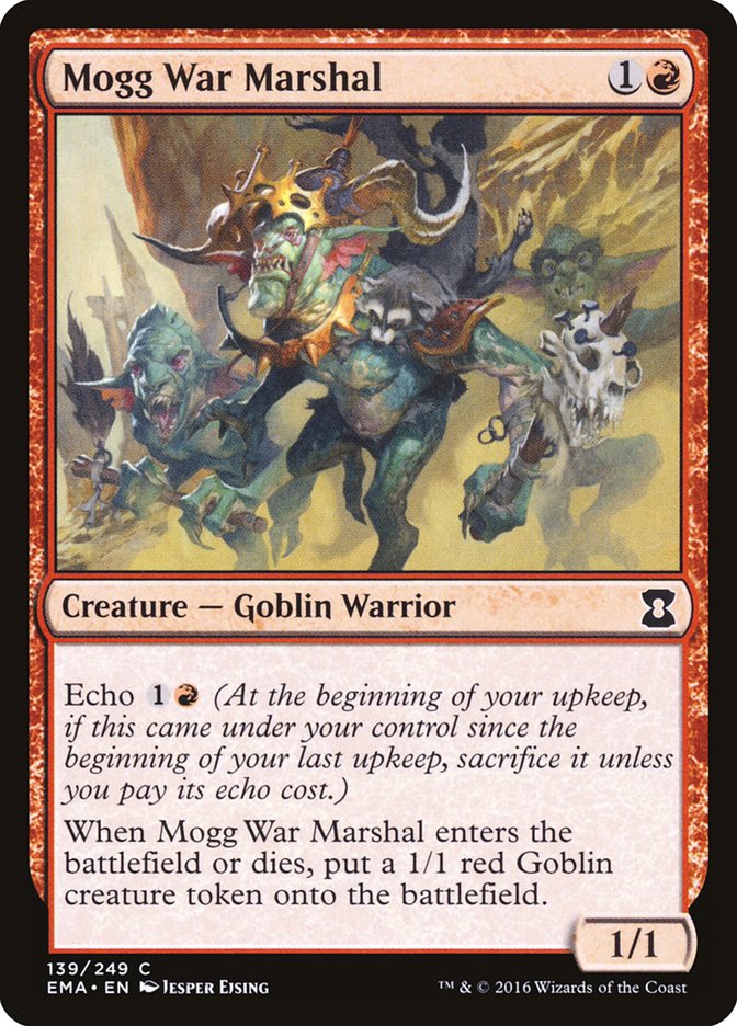 Mogg War Marshal [Eternal Masters] | Pandora's Boox
