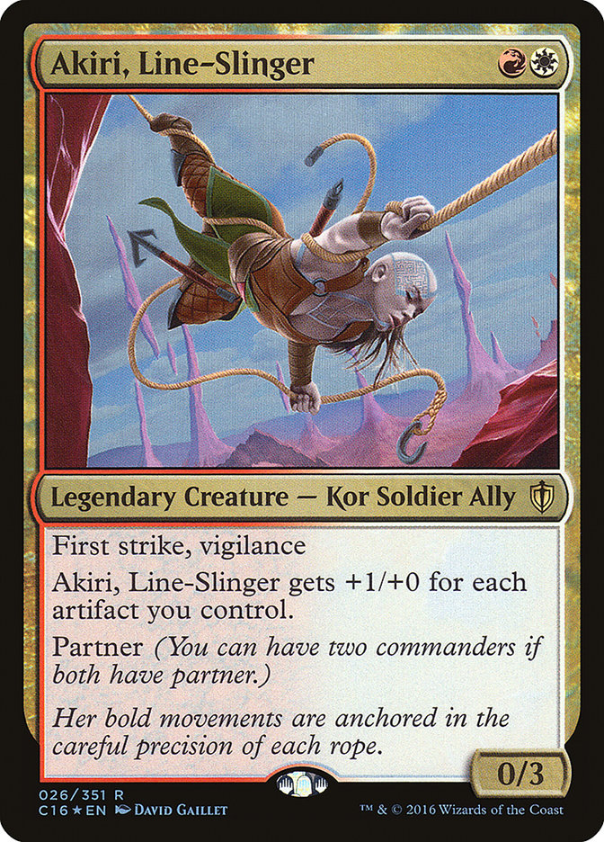Akiri, Line-Slinger [Commander 2016] | Pandora's Boox