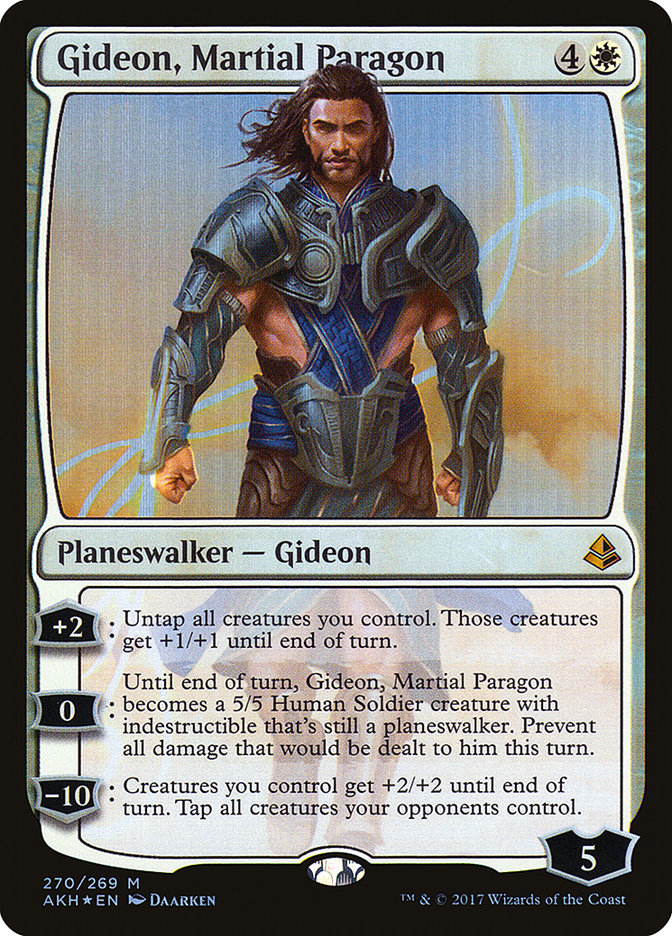 Gideon, Martial Paragon [Amonkhet] | Pandora's Boox