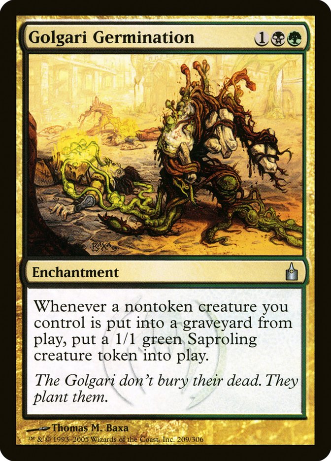 Golgari Germination [Ravnica: City of Guilds] | Pandora's Boox