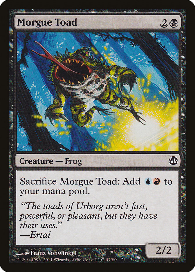 Morgue Toad [Duel Decks: Ajani vs. Nicol Bolas] | Pandora's Boox