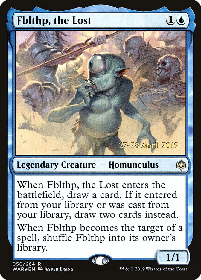 Fblthp, the Lost [War of the Spark Prerelease Promos] | Pandora's Boox