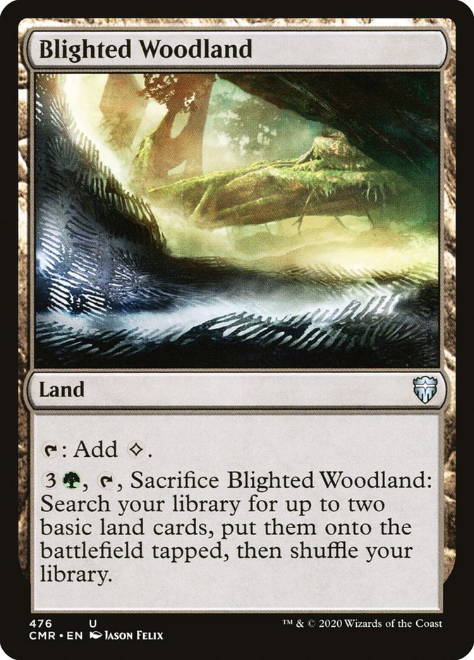 Blighted Woodland [Commander Legends] | Pandora's Boox