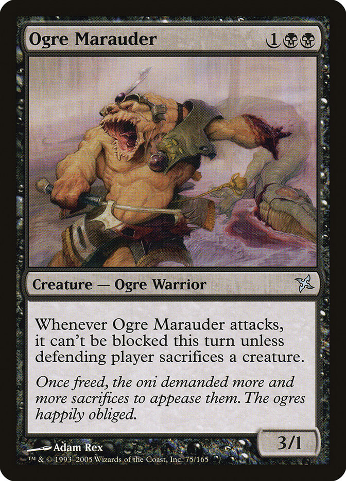 Ogre Marauder [Betrayers of Kamigawa] | Pandora's Boox