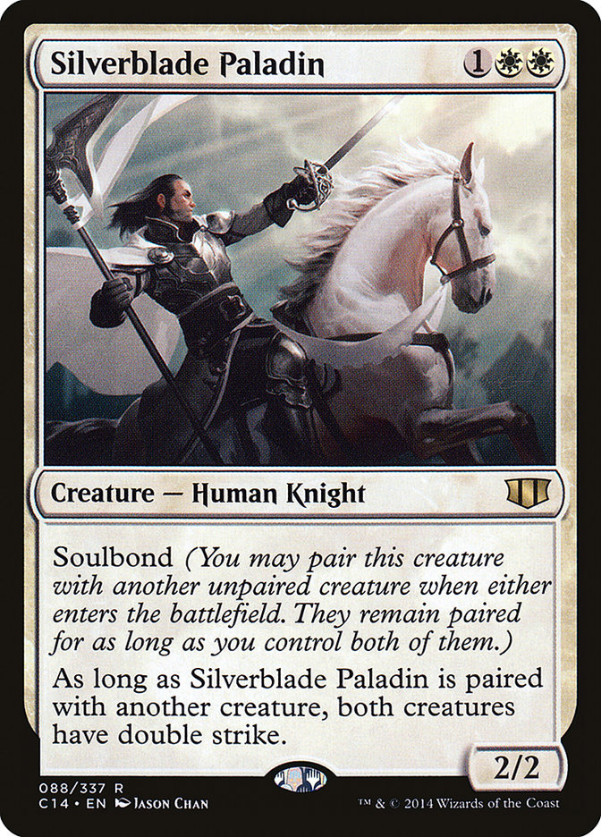 Silverblade Paladin [Commander 2014] | Pandora's Boox