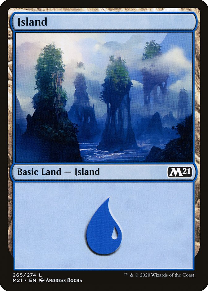 Island (265) [Core Set 2021] | Pandora's Boox