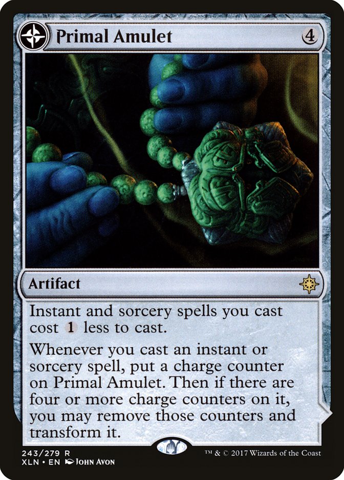 Primal Amulet // Primal Wellspring [Ixalan] | Pandora's Boox