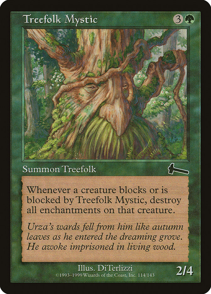 Treefolk Mystic [Urza's Legacy] | Pandora's Boox