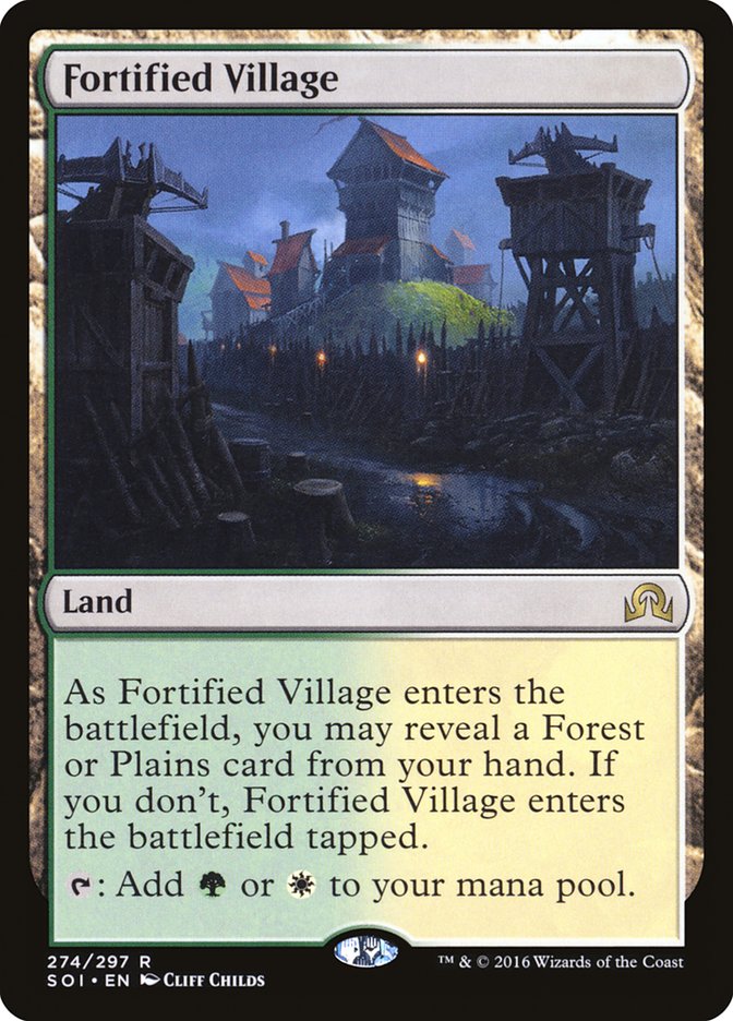 Fortified Village [Shadows over Innistrad] | Pandora's Boox