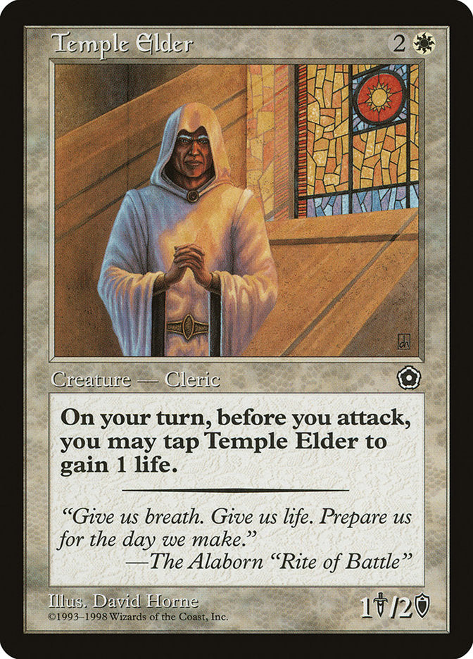 Temple Elder [Portal Second Age] | Pandora's Boox