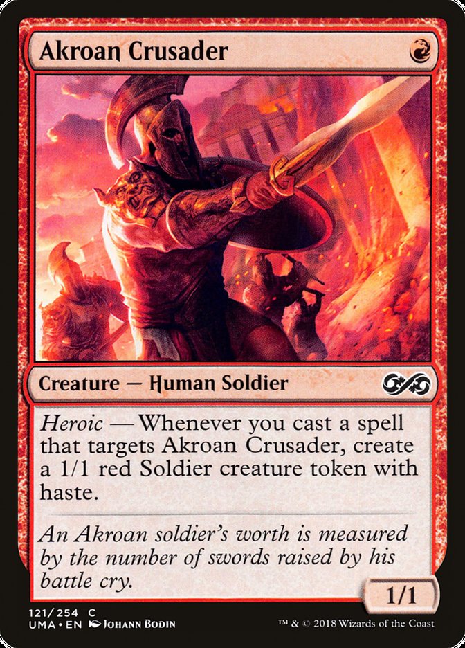 Akroan Crusader [Ultimate Masters] | Pandora's Boox