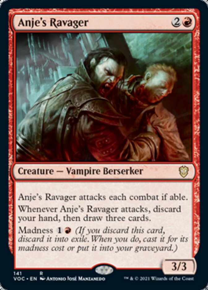Anje's Ravager [Innistrad: Crimson Vow Commander] | Pandora's Boox
