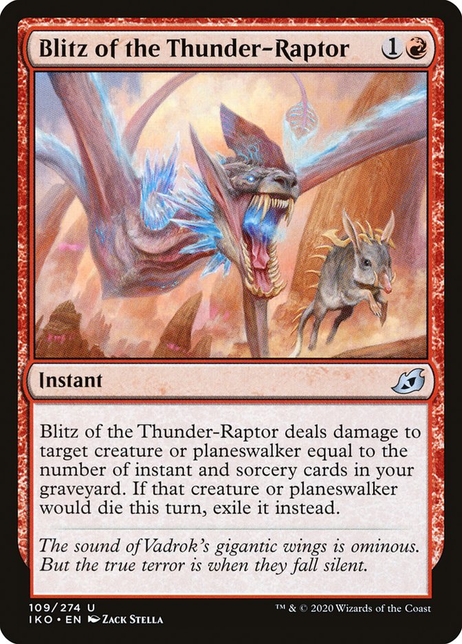 Blitz of the Thunder-Raptor [Ikoria: Lair of Behemoths] | Pandora's Boox