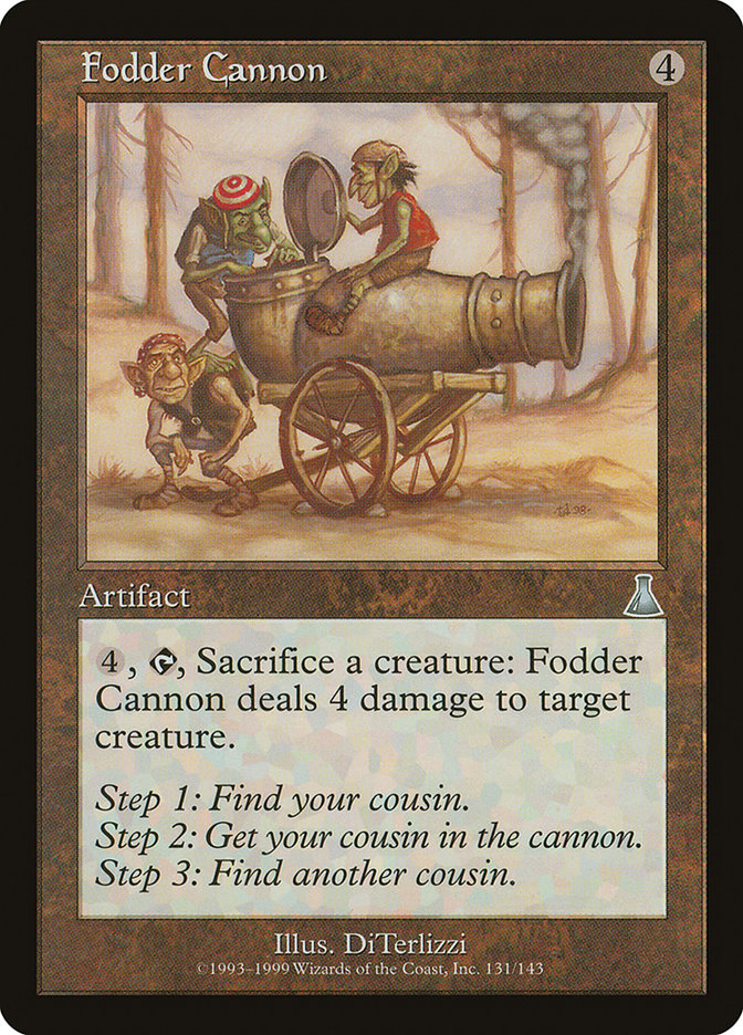 Fodder Cannon [Urza's Destiny] | Pandora's Boox