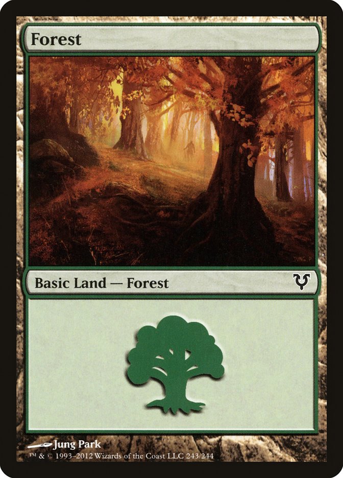 Forest (243) [Avacyn Restored] | Pandora's Boox