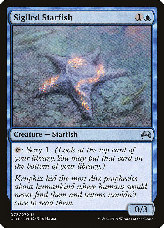 Sigiled Starfish [Magic Origins] | Pandora's Boox