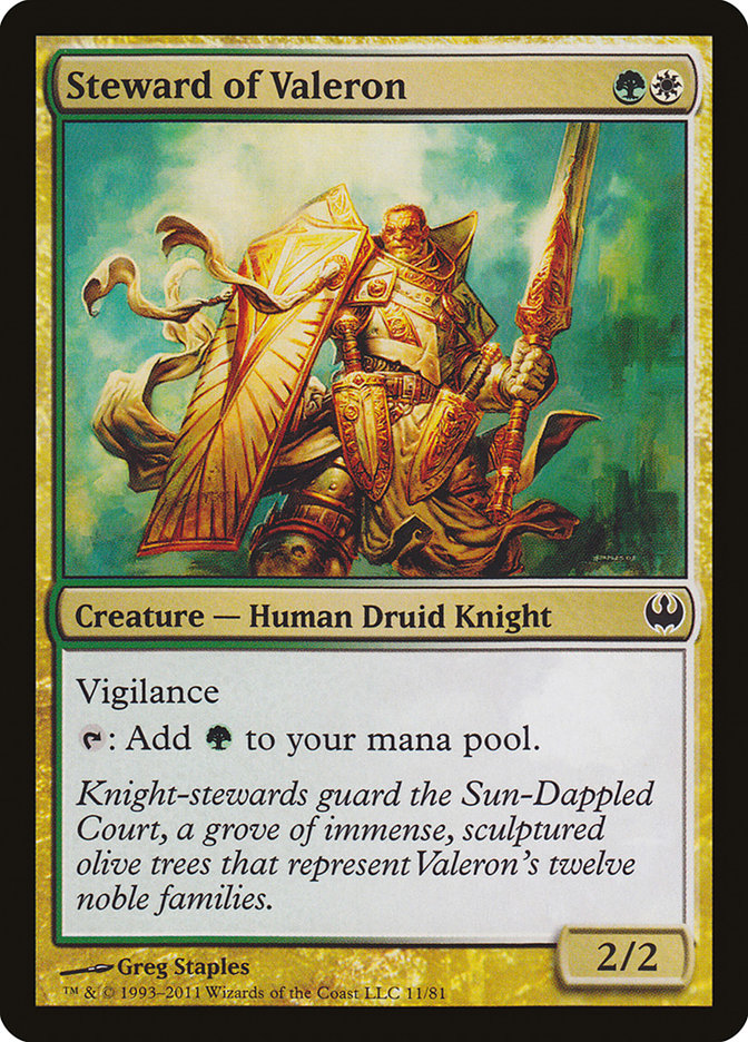 Steward of Valeron [Duel Decks: Knights vs. Dragons] | Pandora's Boox