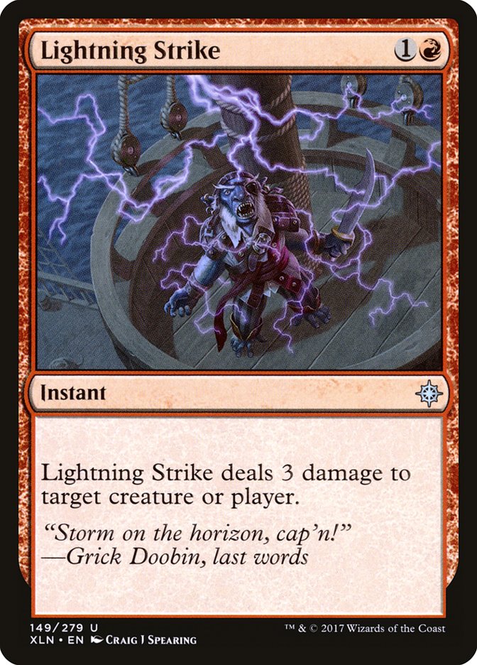 Lightning Strike [Ixalan] | Pandora's Boox