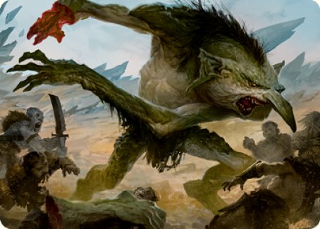 Troll Art Card [Dungeons & Dragons: Adventures in the Forgotten Realms Art Series] | Pandora's Boox