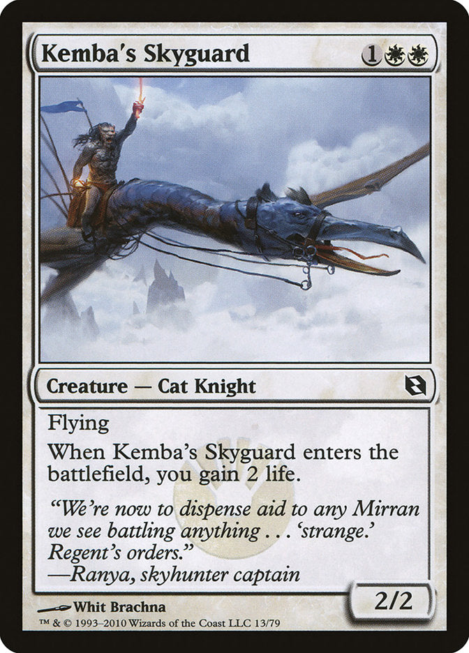 Kemba's Skyguard [Duel Decks: Elspeth vs. Tezzeret] | Pandora's Boox