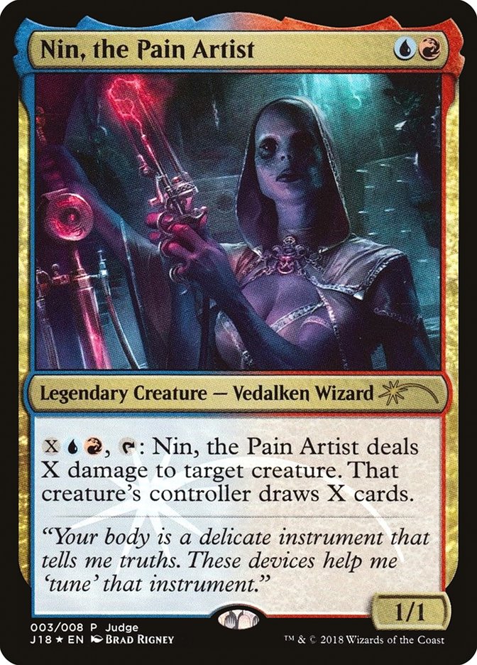 Nin, the Pain Artist [Judge Gift Cards 2018] | Pandora's Boox