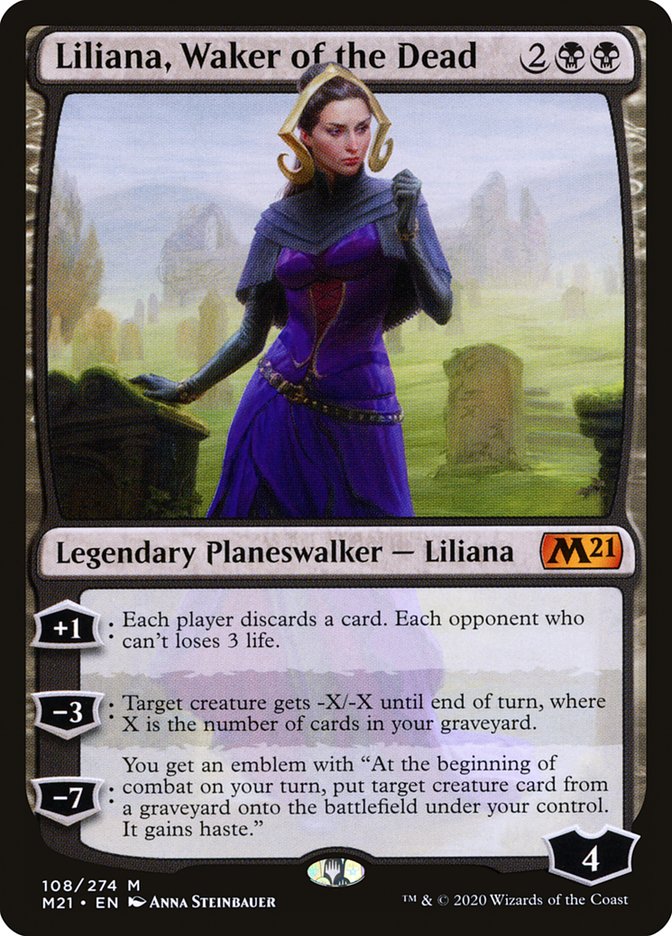 Liliana, Waker of the Dead [Core Set 2021] | Pandora's Boox
