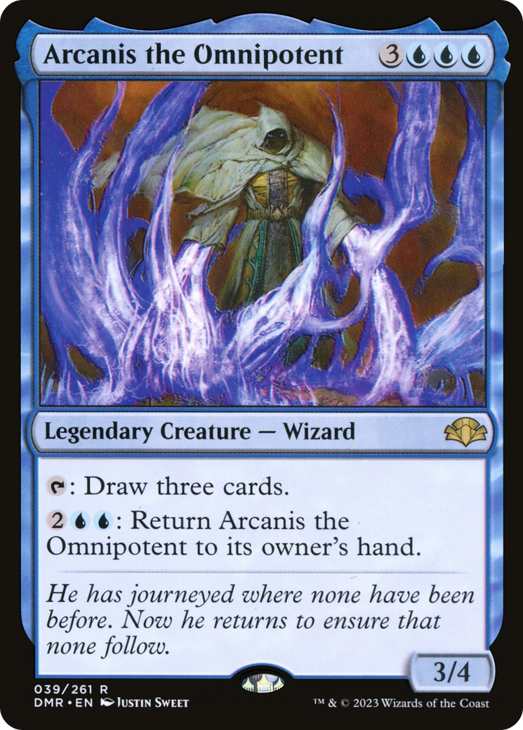 Arcanis the Omnipotent [Dominaria Remastered] | Pandora's Boox
