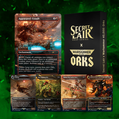 Secret Lair X 40k Orcs