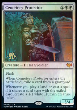 Cemetery Protector [Innistrad: Crimson Vow Prerelease Promos] | Pandora's Boox