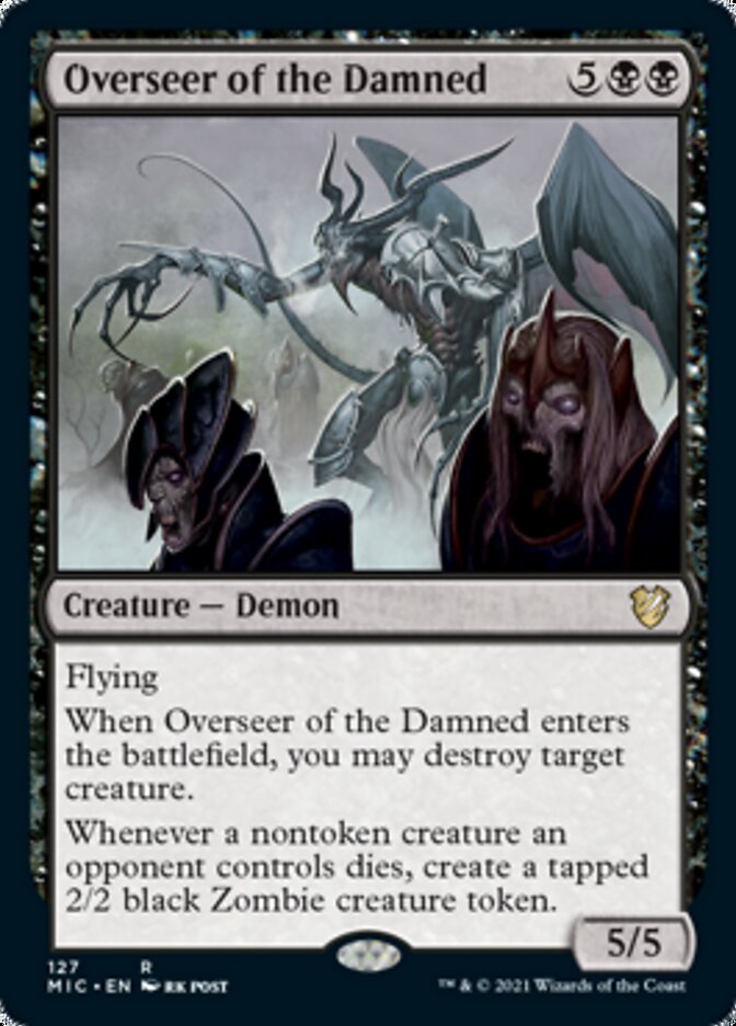 Overseer of the Damned [Innistrad: Midnight Hunt Commander] | Pandora's Boox