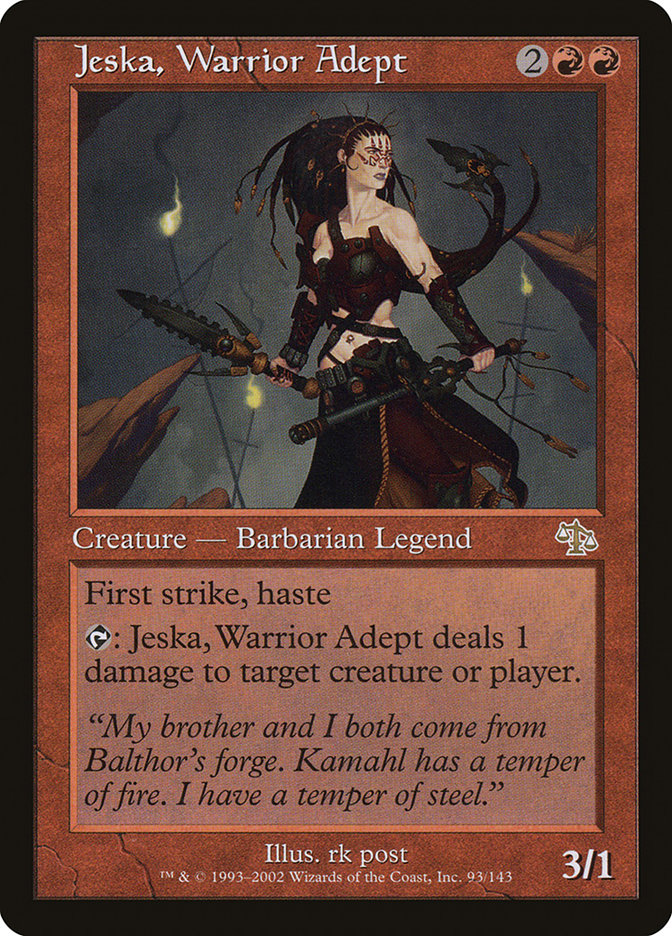 Jeska, Warrior Adept [Judgment] | Pandora's Boox