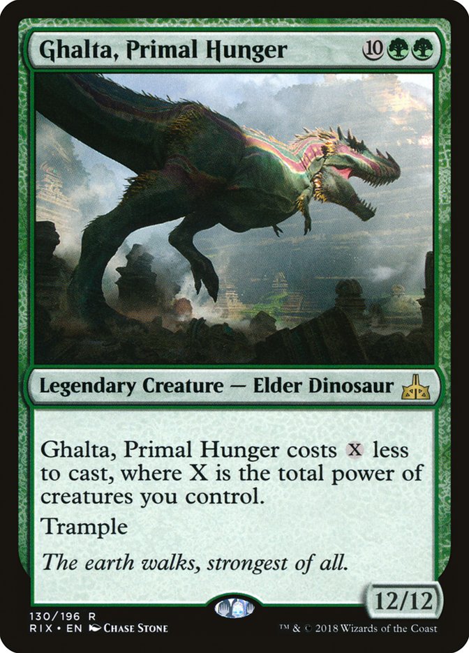Ghalta, Primal Hunger [Rivals of Ixalan] | Pandora's Boox